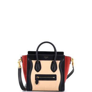 Celine Tricolor Luggage Bag Leather #248499C11B